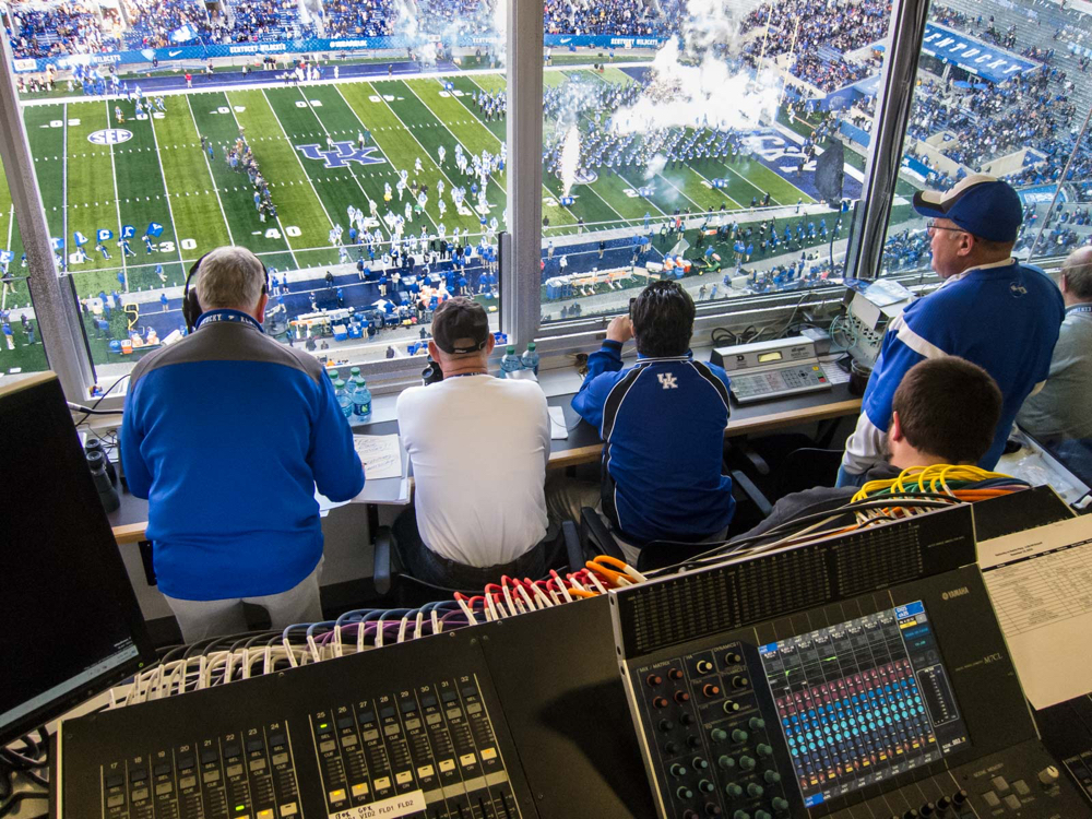 Live sound for a UK Football game  (2016)