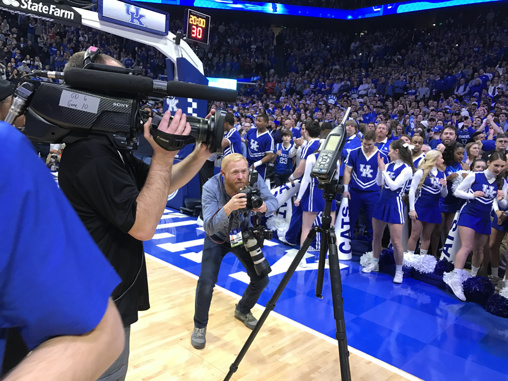 Engineering the Guiness World Record for loudest arena during the UK/Kansas basketball game in 2017